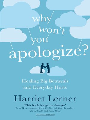 cover image of Why Won't You Apologise?